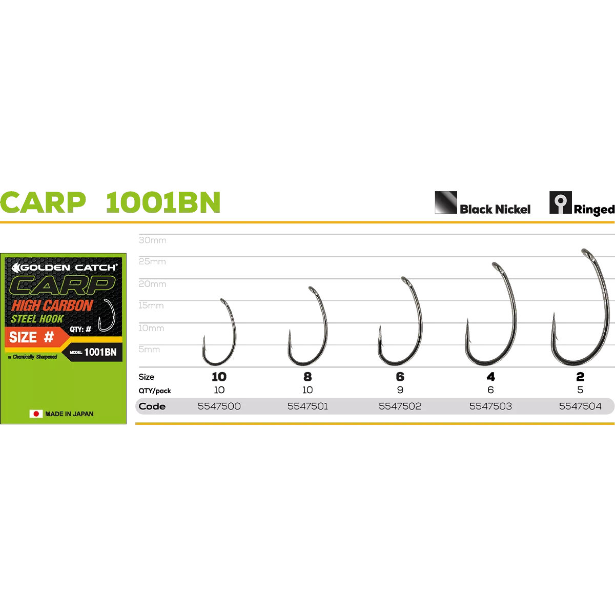 Cârlige GC Carp 1001BN