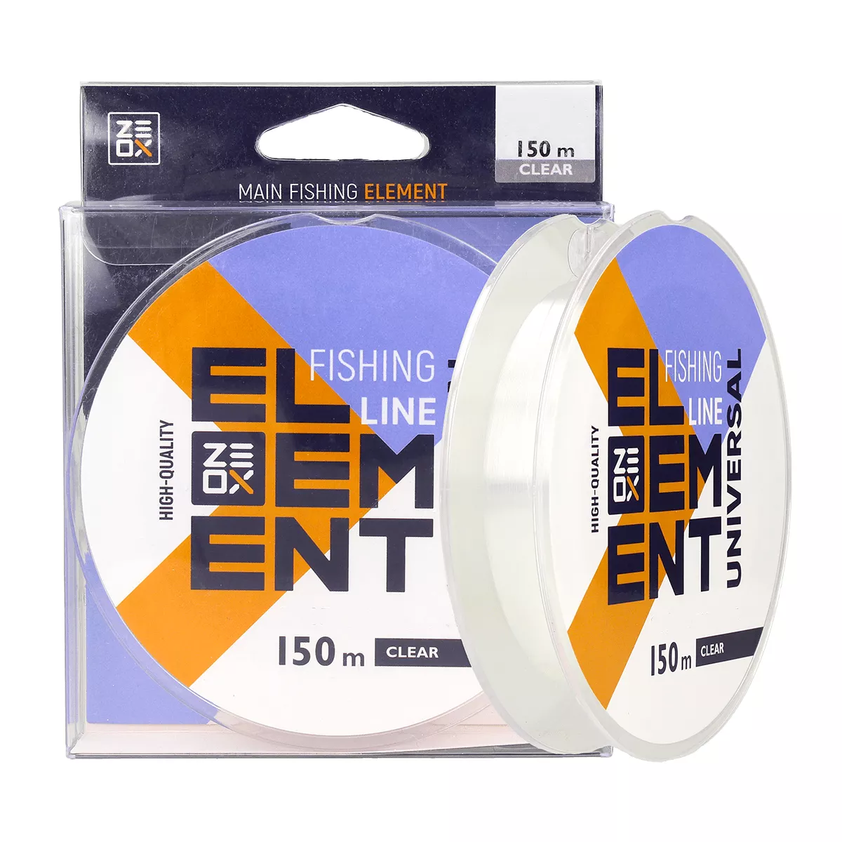 Monofilament ZEOX Element 150m transparent