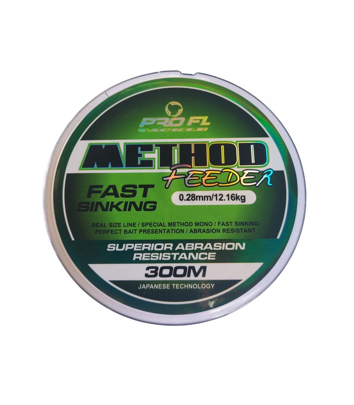 MONOFILAMENT METHOD FEEDER BLACK 300M