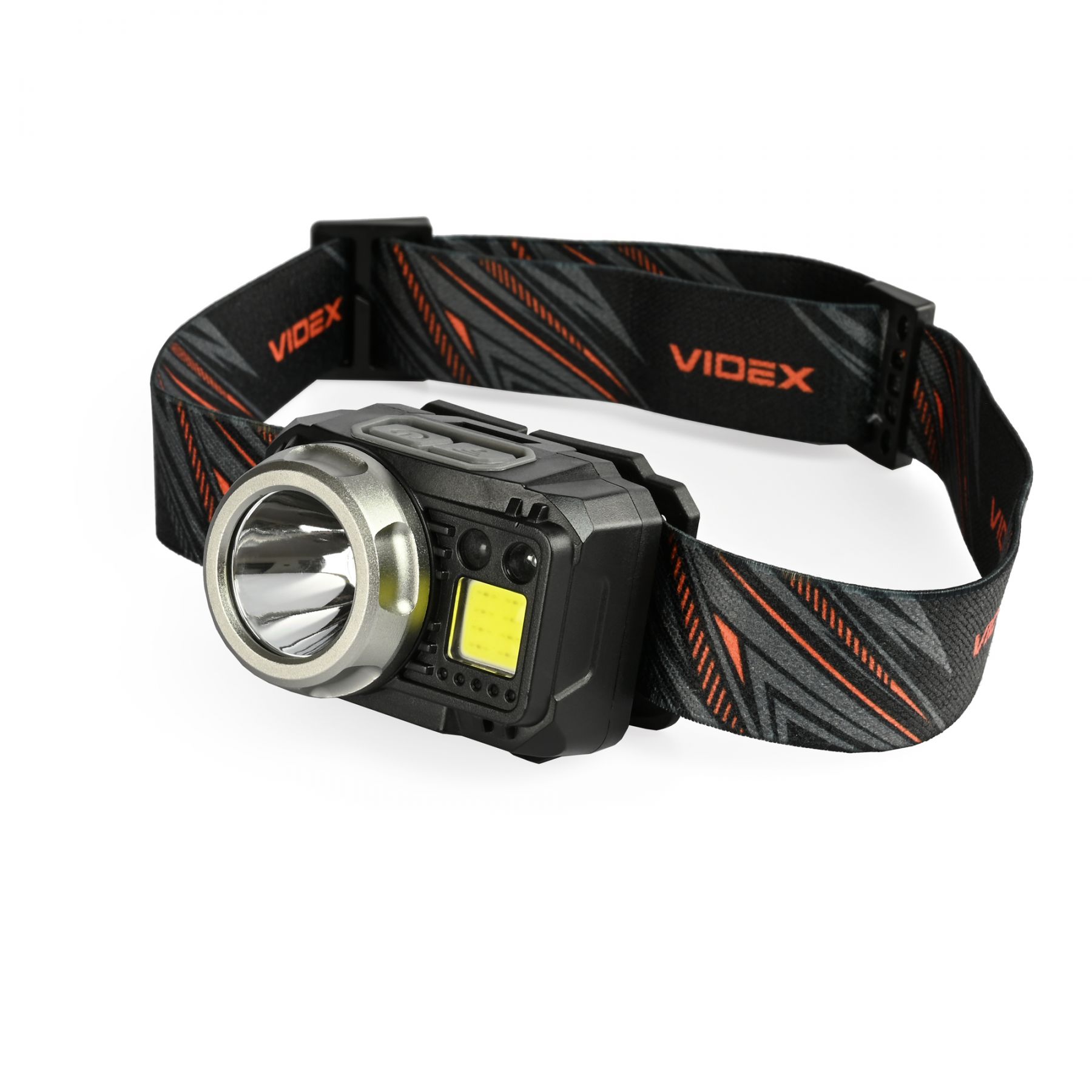 Lanterna LED profesionala, de cap, 5W, dual, cu senzor de prezenta, 550lm, Videx