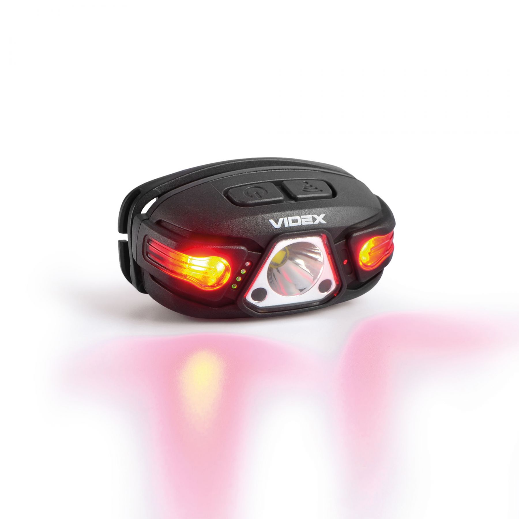 Lanterna LED profesionala, de cap, 5W, cu senzor de prezenta, 330lm, Videx