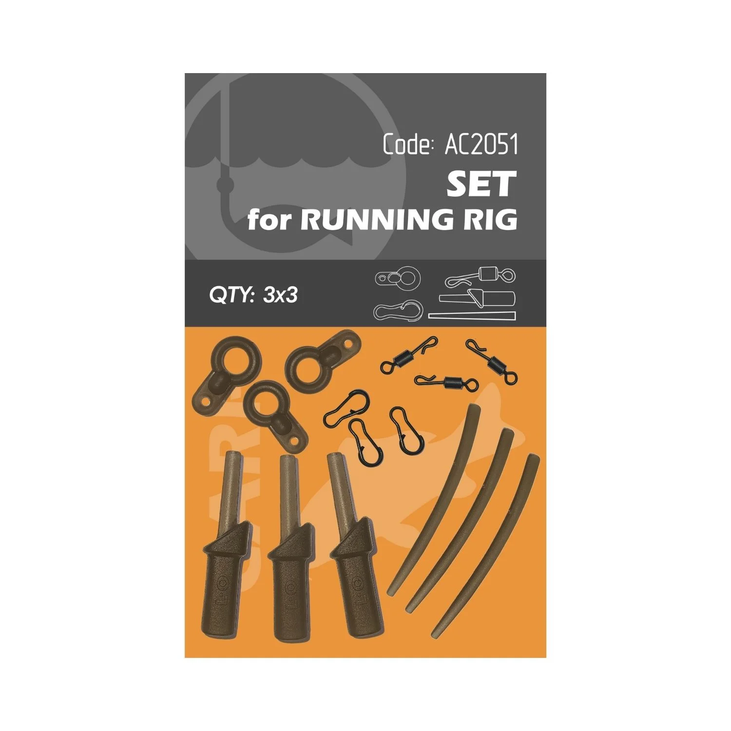 Set Life-Orange AC2051 3x3