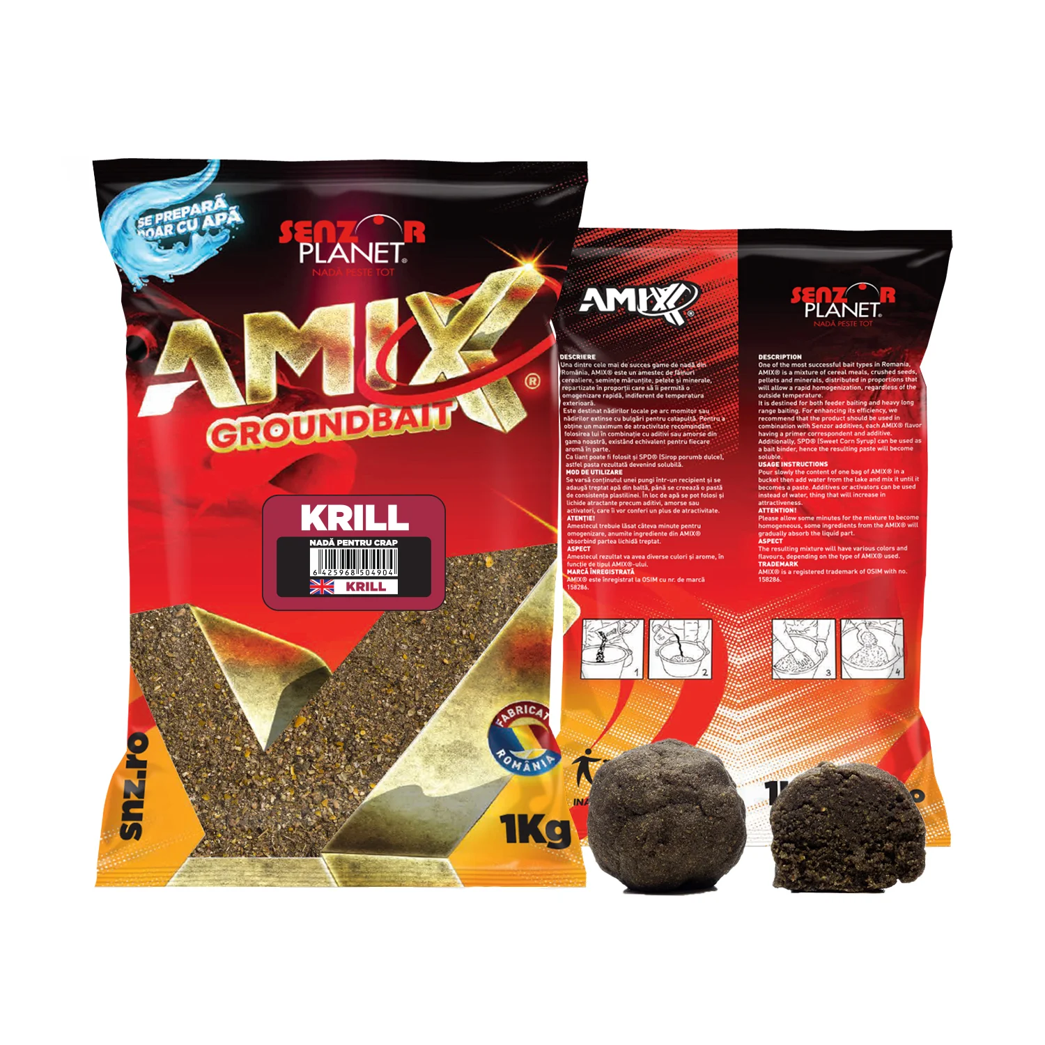 Nadă Senzor AMIX 1kg