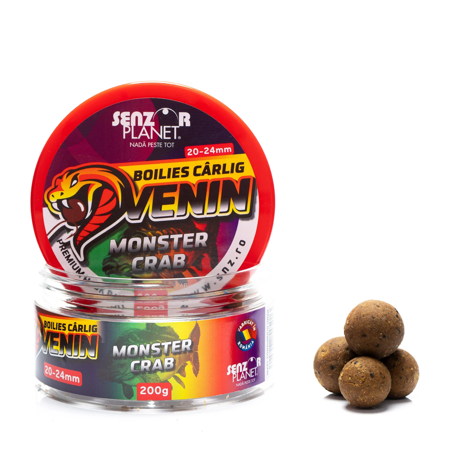 Senzor Planet BOILIES VENIN PENTRU CARLIG MONSTER CRAB 20-24mm 200g