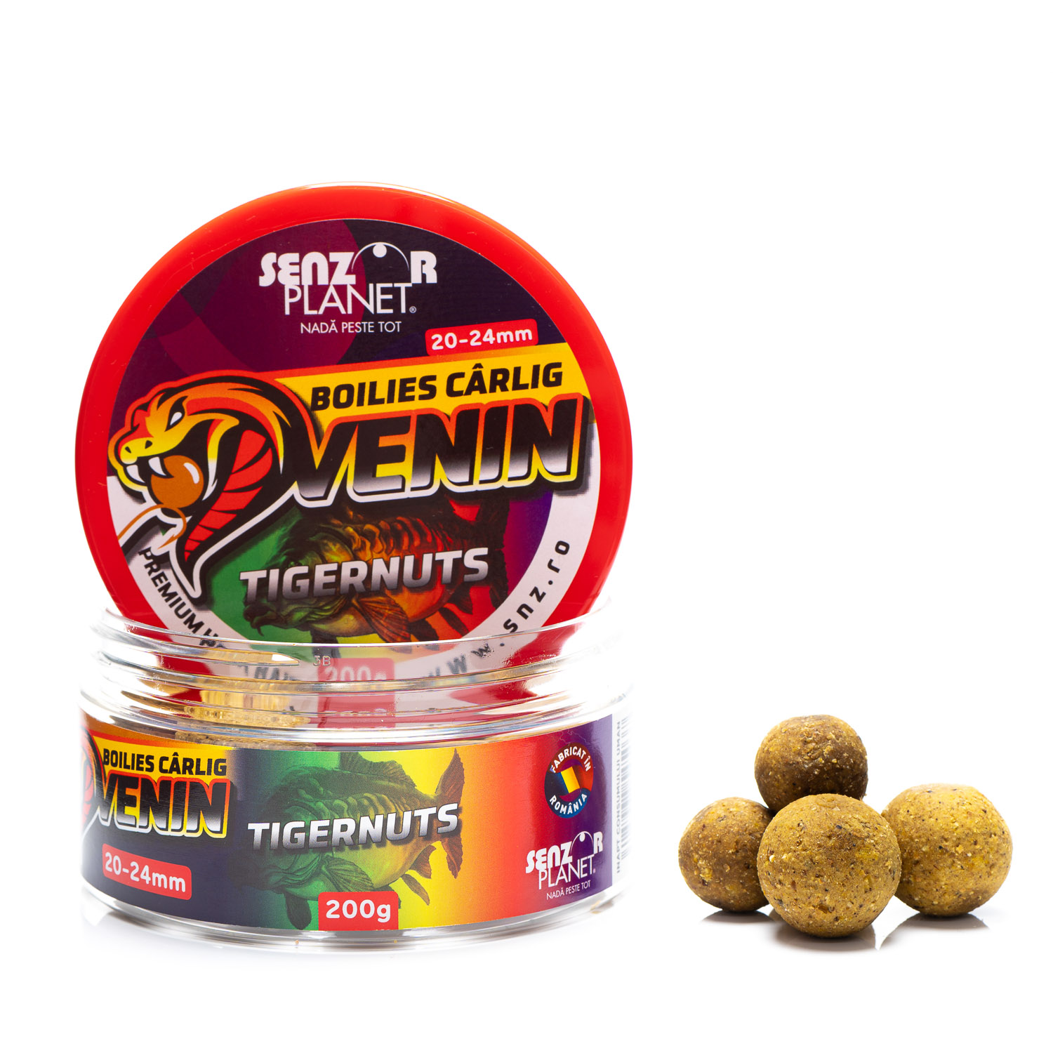 Senzor Planet BOILIES VENIN PENTRU CARLIG TIGERNUTS 20-24mm 200g