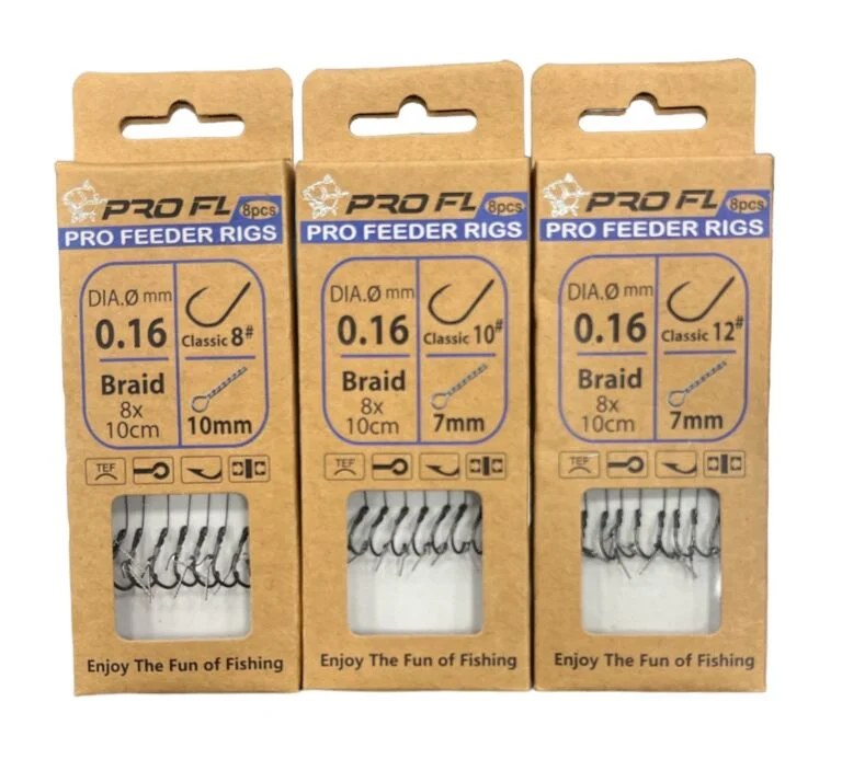 CARLIGE LEGATE CU SPIN SURUB PRO FL FEEDER RIGS