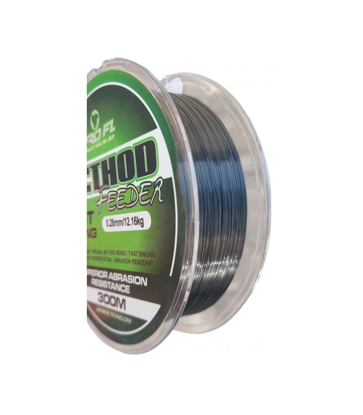 MONOFILAMENT METHOD FEEDER BLACK 300M