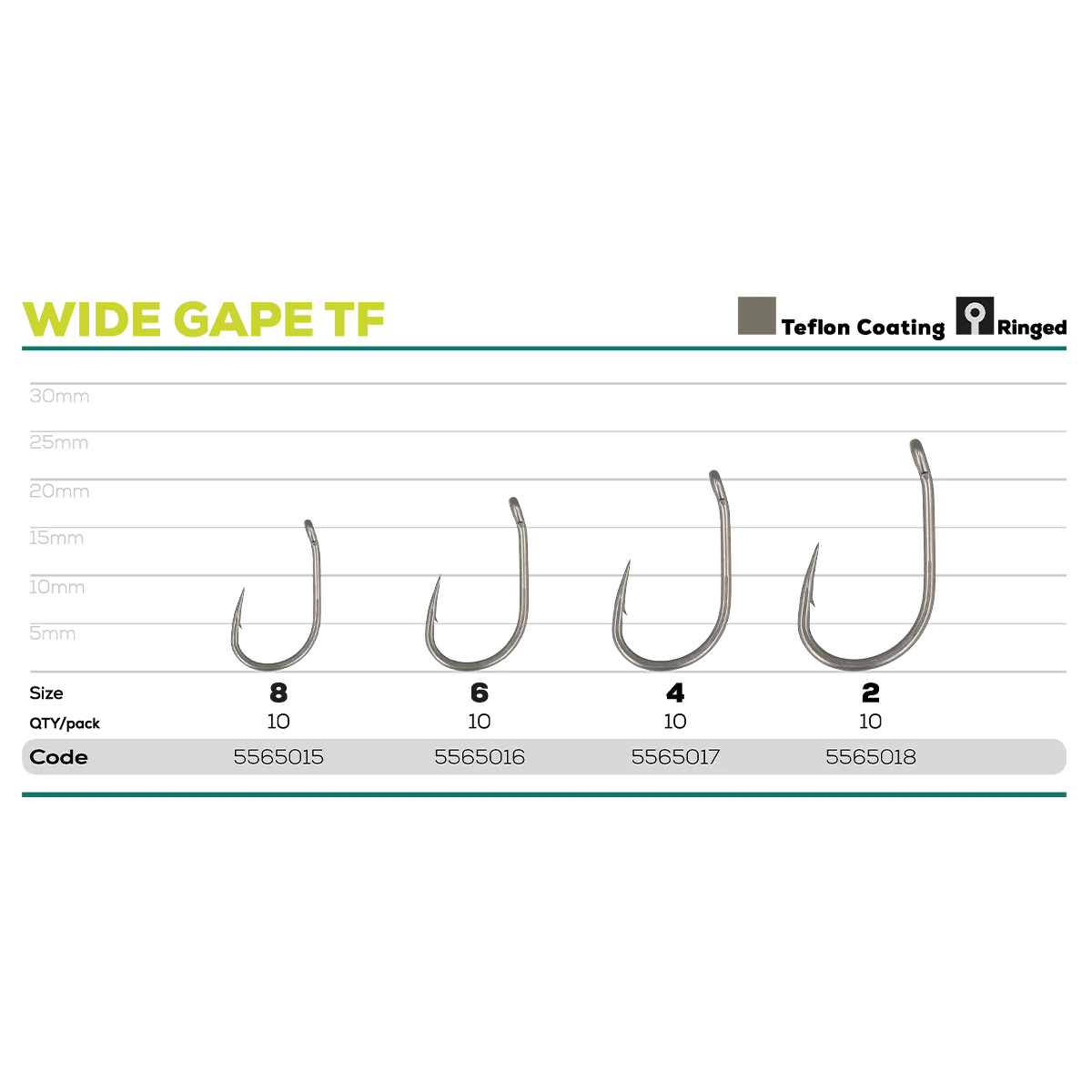 Cârlig GC G.Carp Wide Gape TF