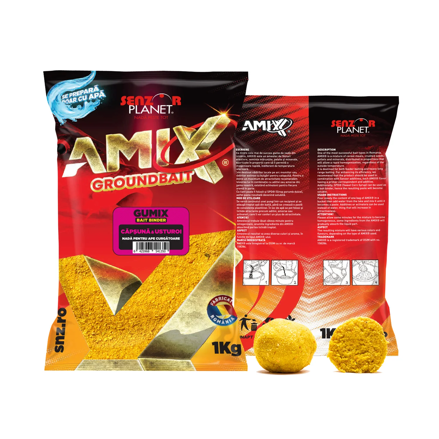 Nadă Senzor Planet Gumix 1kg