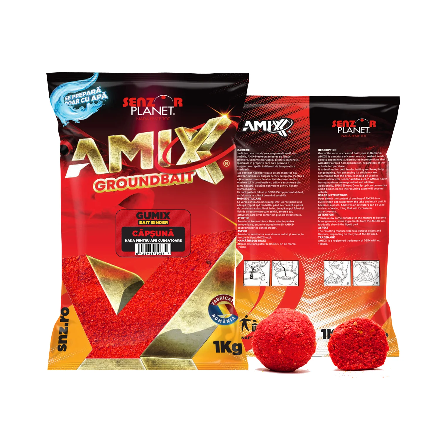 Nadă Senzor Planet Gumix 1kg