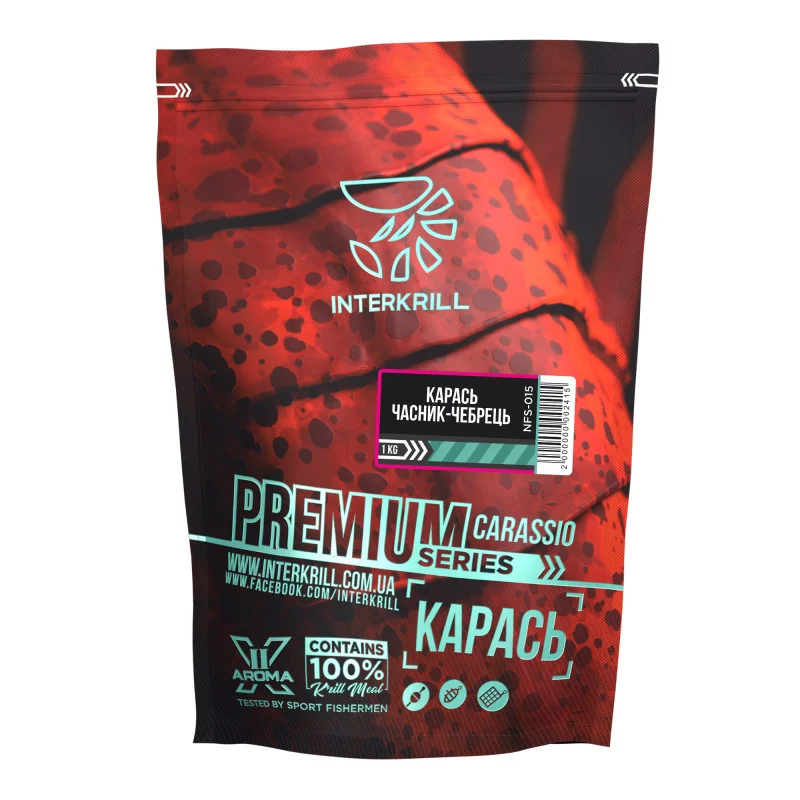 Nadă INTERKRILL Premium Caras 1kg