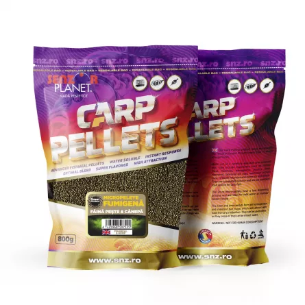 Senzor Planet MICROPELETE FUMIGENA FAINA PESTE & CANEPA 2mm 800g