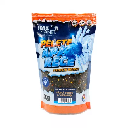 Senzor Planet PELETE APA RECE FAINA PESTE & VIERMUSI MIX 2-3mm 1kg