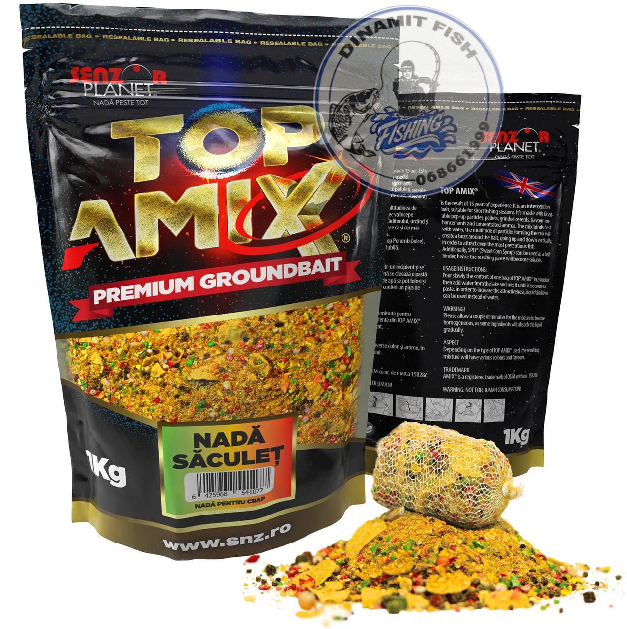 TOP Amix SENZOR Nadă Săculeț  1kg