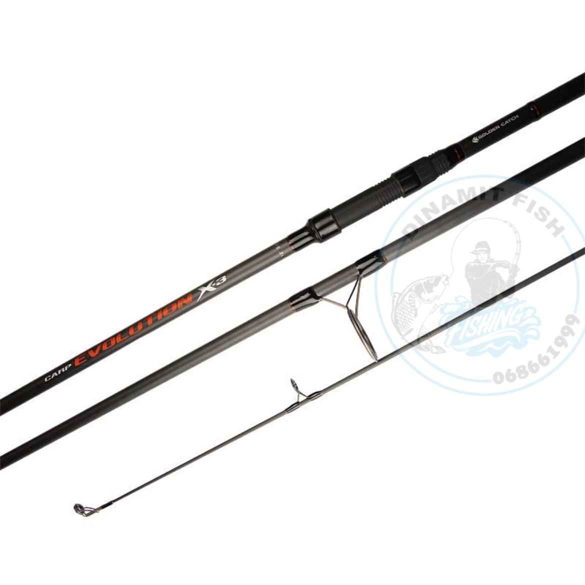 Lansetă X-3 Carp Evolution Golden Catch 3.6m