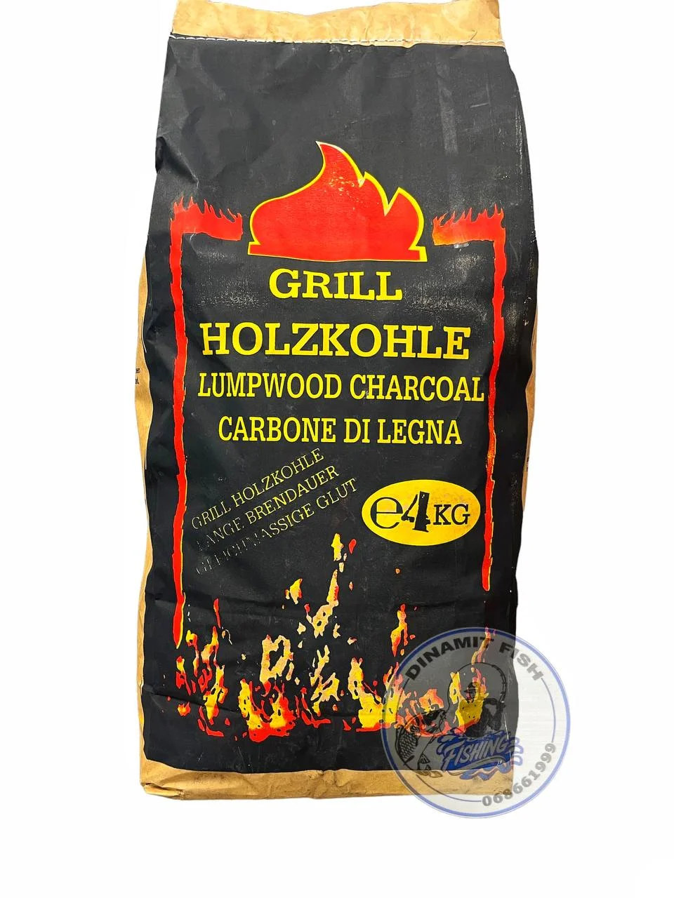 Cărbune de lemn presat(brichet)3kg