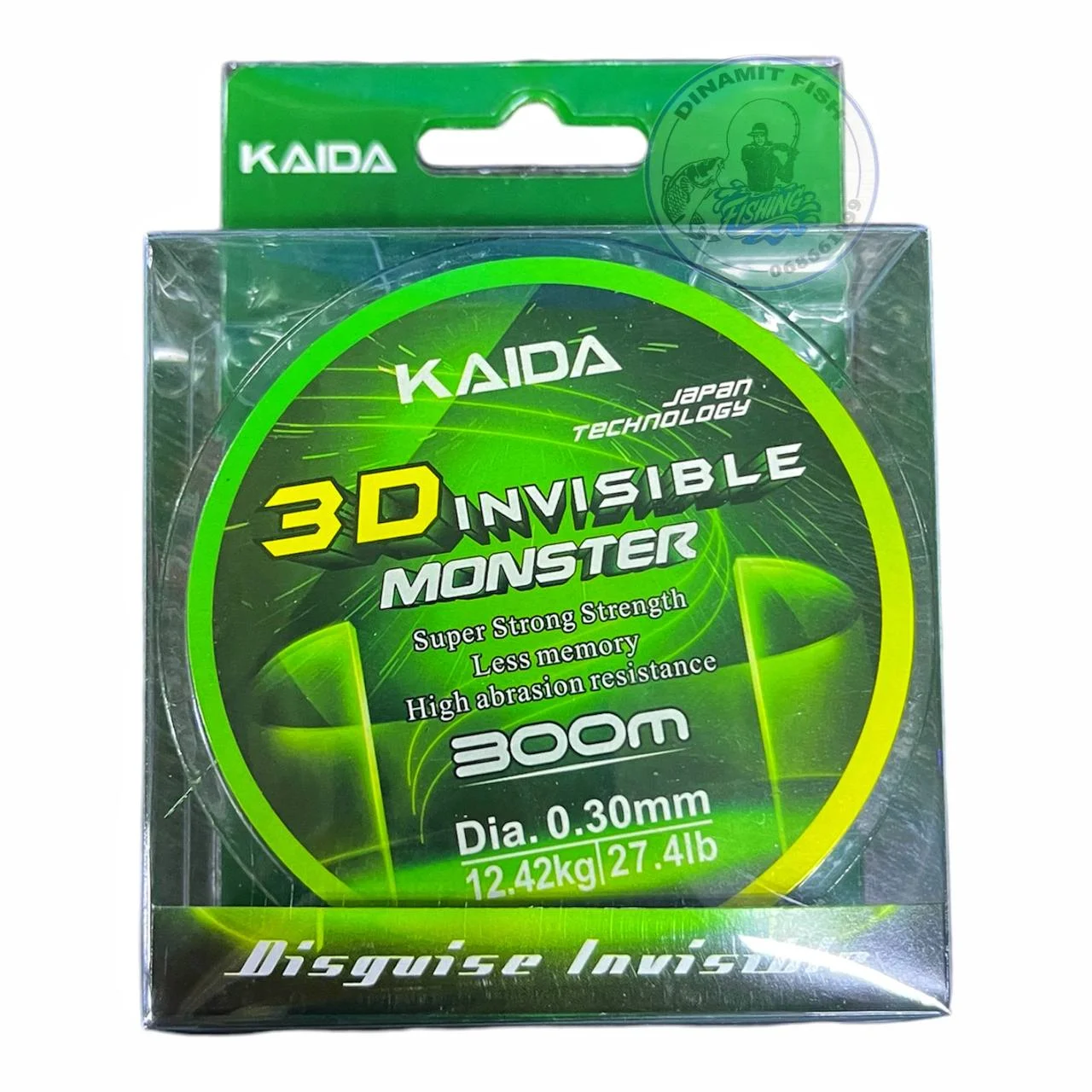 Monofilament Kaida 3D Monster 100m-300m