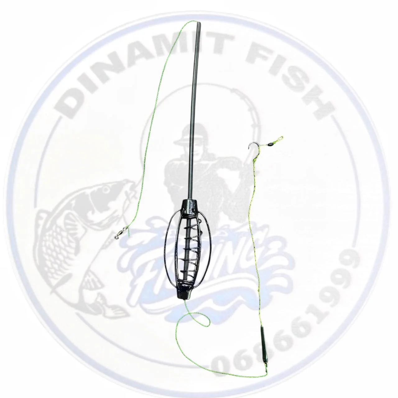 Montura Carp/Feeder 60g 1 cârlig+fir de păr