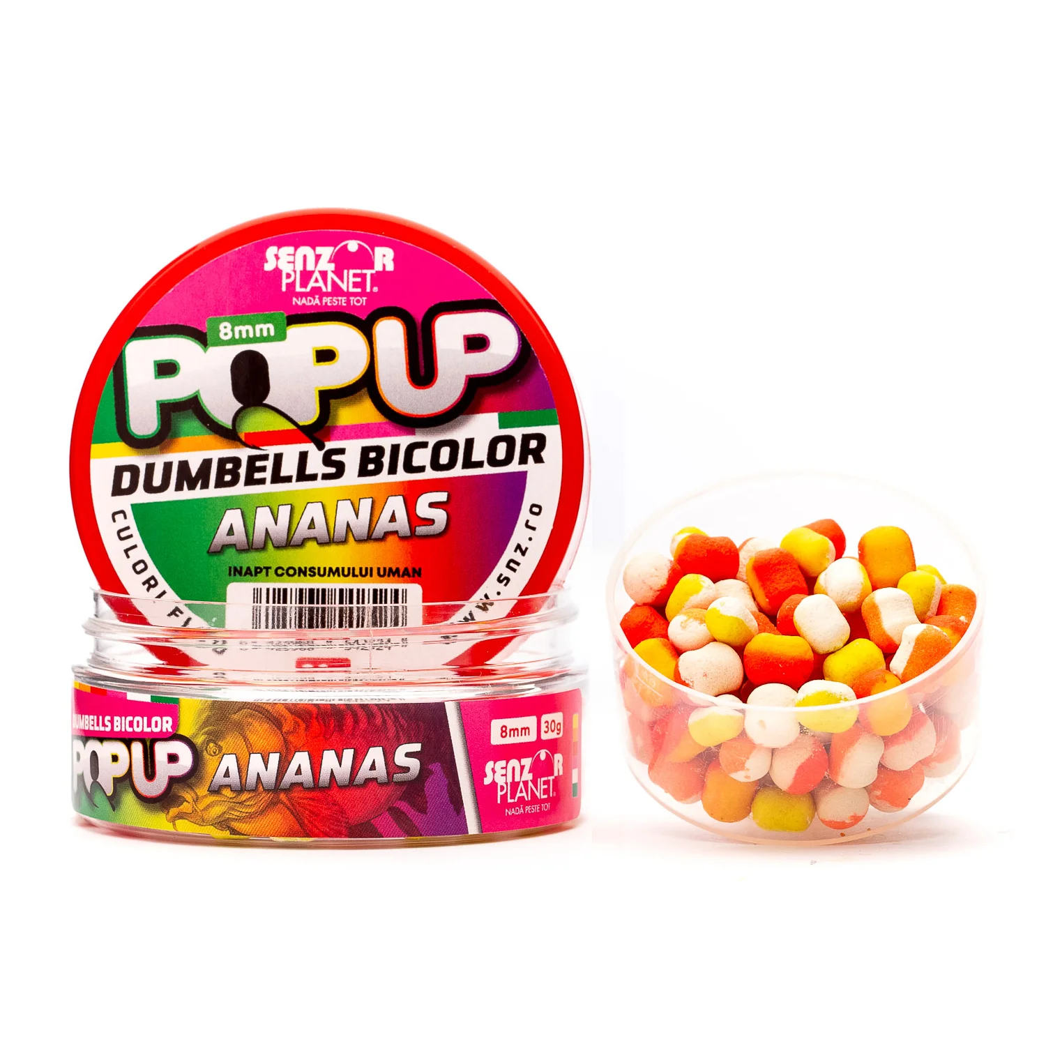 Senzor POP-UP DUMBELLS BICOLOR 8mm 30g