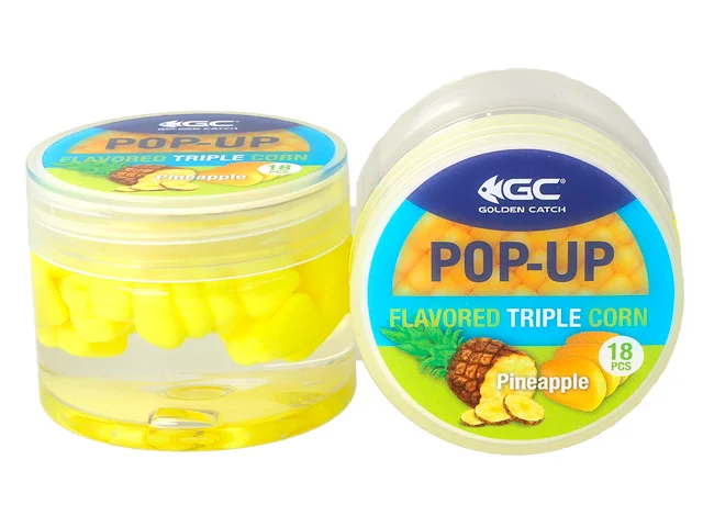Golden Catch G.Carp Pop-Up Flavored Triple Corn In Dip(18pcs)