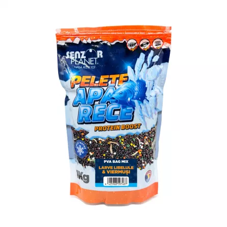 Senzor Planet PVA BAG MIX APA RECE LARVE LIBELULE & VIERMUSI 1kg