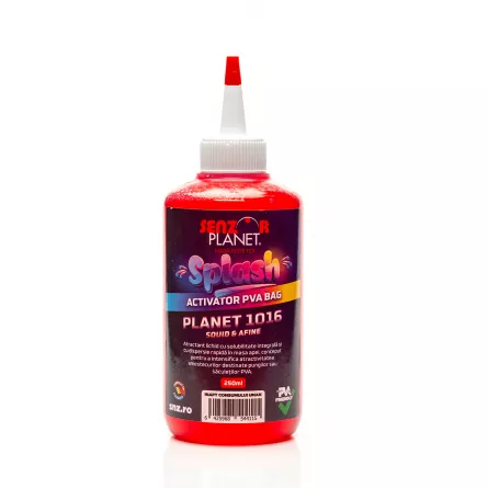 Senzor SPLASH ACTIVATOR PVA BAG Planet1016 Squid-Afine 250ml