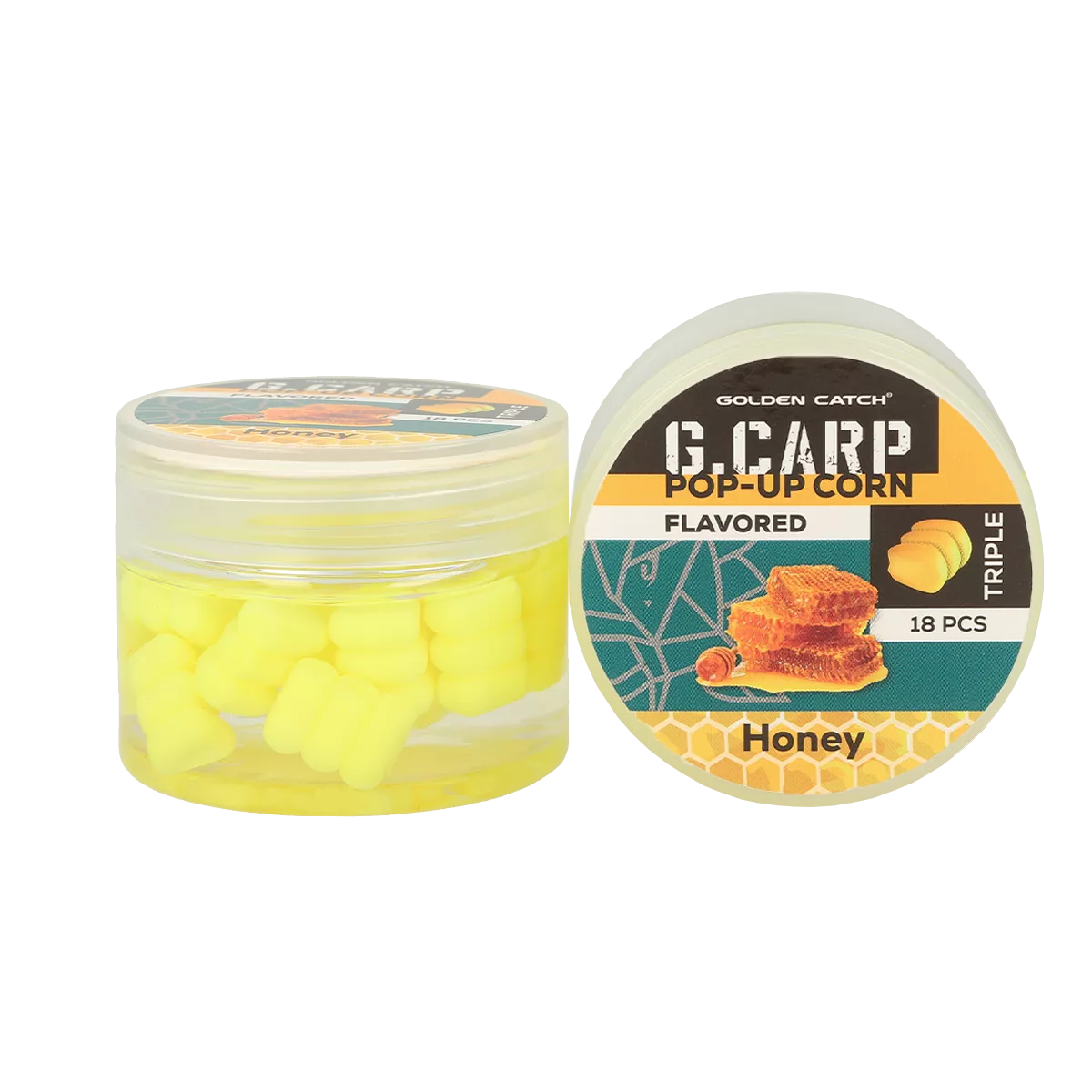 Golden Catch G.Carp Pop-Up Flavored Triple Corn In Dip(18pcs)